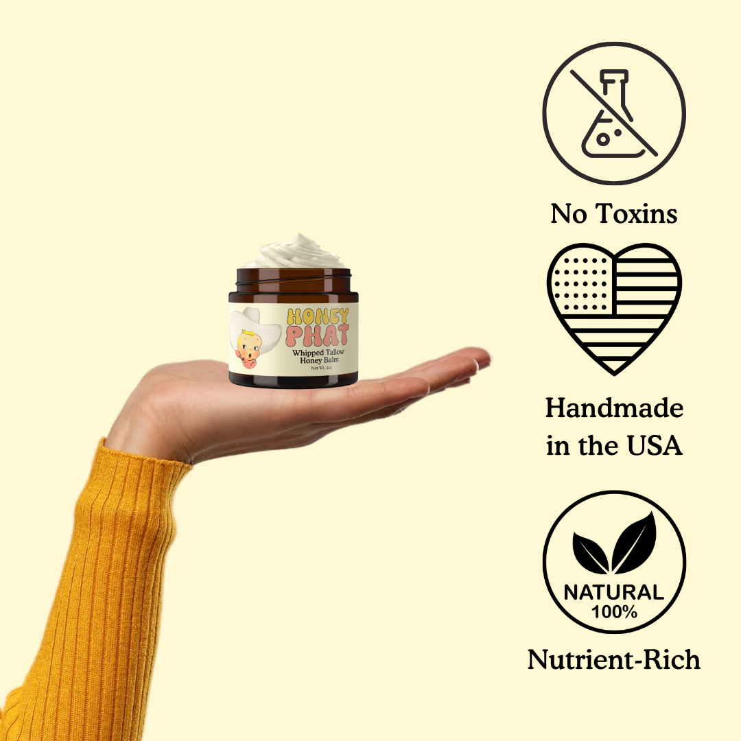 Whipped Tallow Honey Balm